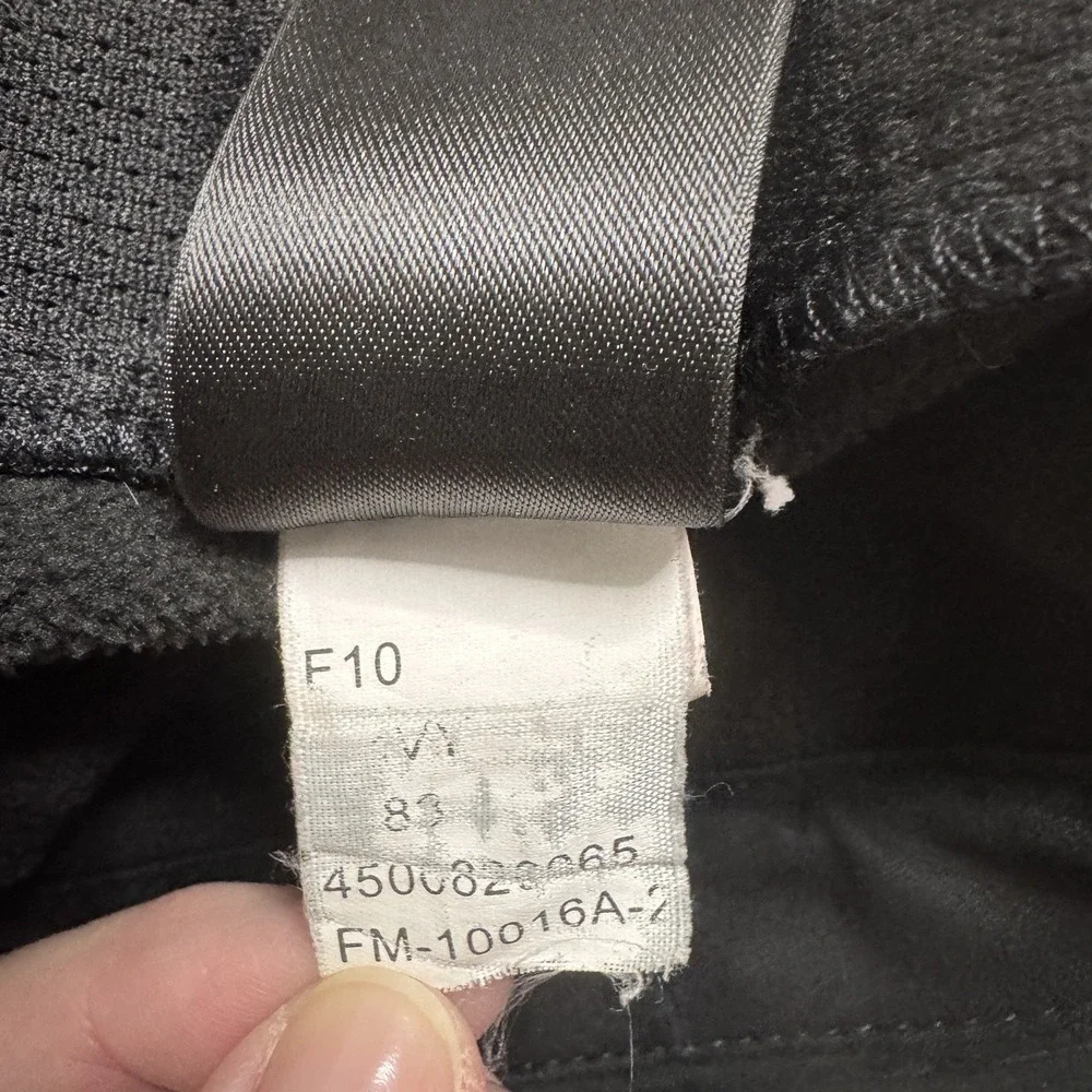 North Face Apex Jacket‎ Black Softshell Full Zip Mens Medium